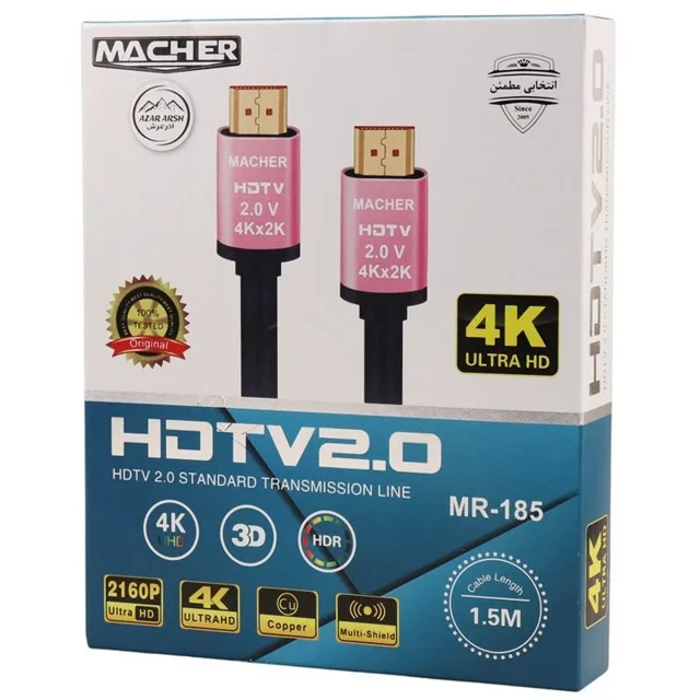 Macher MR-185 HDMI 4K 1.5m Cable