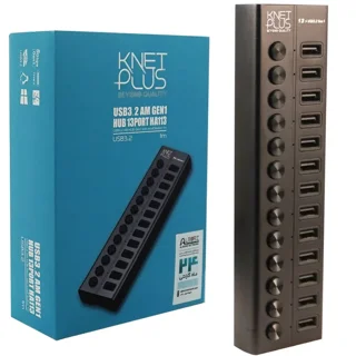 هاب 13 پورت USB کی نت پلاس KP-HA