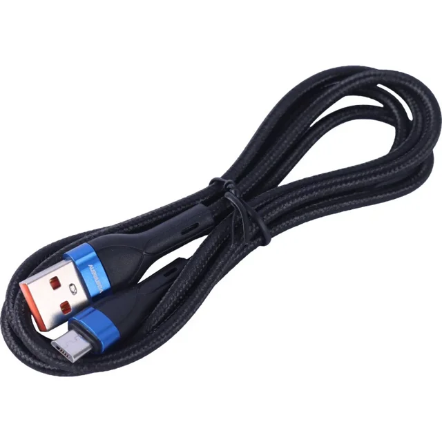 کابل میکرو یو اس بی فست شارژ 3.6 آمپر دنمن D55V