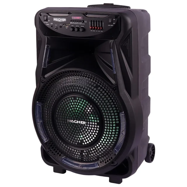 اسپیکر چمدانی بلوتوثی رم و فلش خور Macher MR-1200